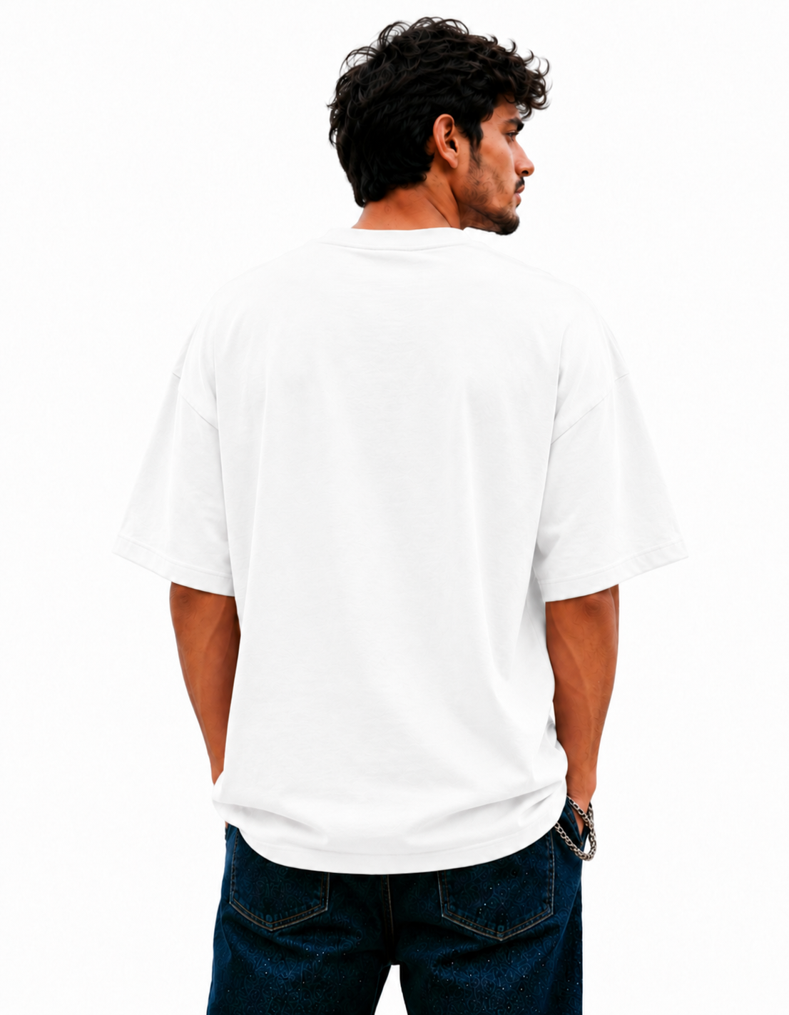 French Terry Cotton Oversize T-Shirts (Copy) - Image 4