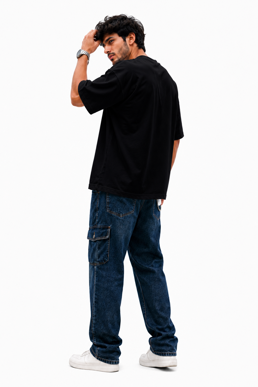 French Terry Cotton Oversize T-Shirts (Copy) - Image 4