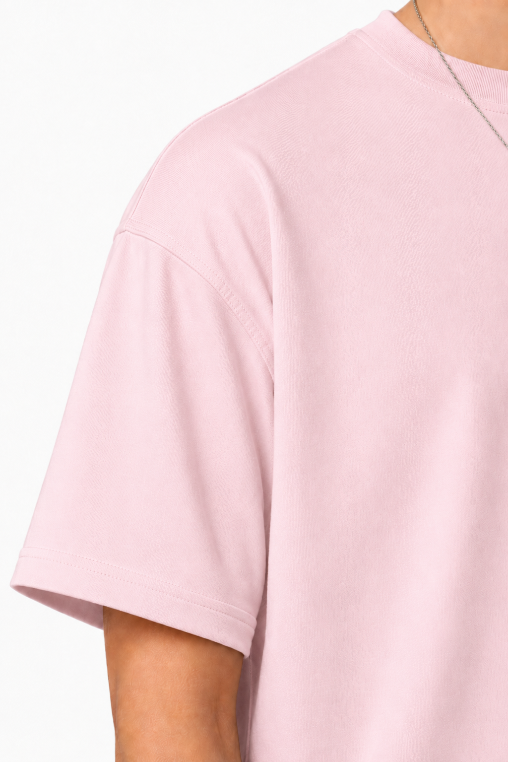 French Terry Cotton Oversize T-Shirts - Image 3
