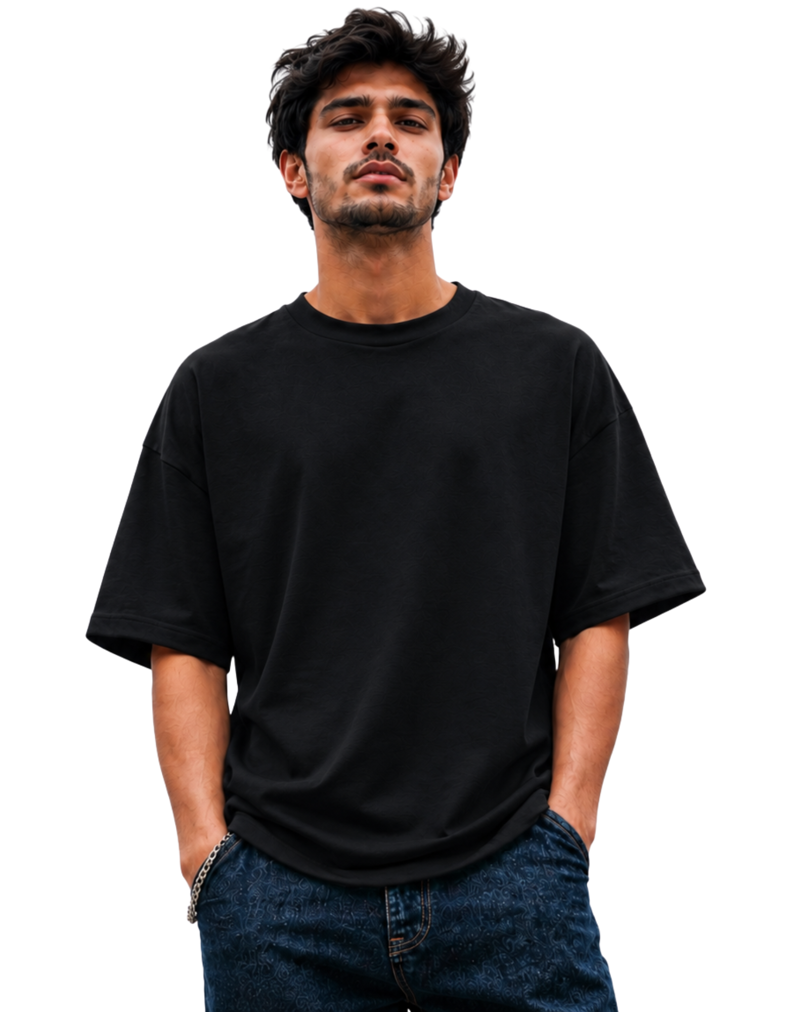 French Terry Cotton Oversize T-Shirts (Copy)