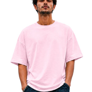 French Terry Cotton Oversize T-Shirts